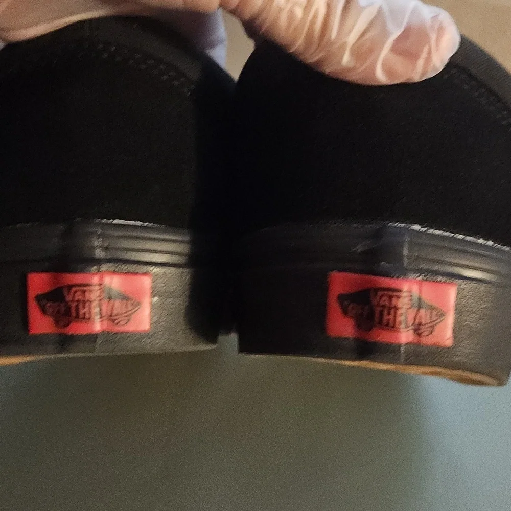 VANS Old Skool  Flame  Wall  BLACK Sneakers Men's Size 12